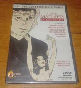 Reefer Madness Collection (DVD, 2011) 10 Cult Classics Brand New Factory Sealed  - Picture 1 of 4