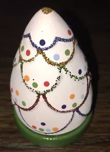 Miniatur Krippenfiguren bedeckt Christbaumkasten aus Nicaragua G/W - Bild 1 von 3