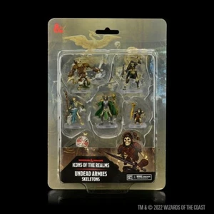 UNDEAD ARMIES: SKELETONS D&D Iconos de los reinos Wizkids WZK96164 Prepintado - Imagen 1 de 8