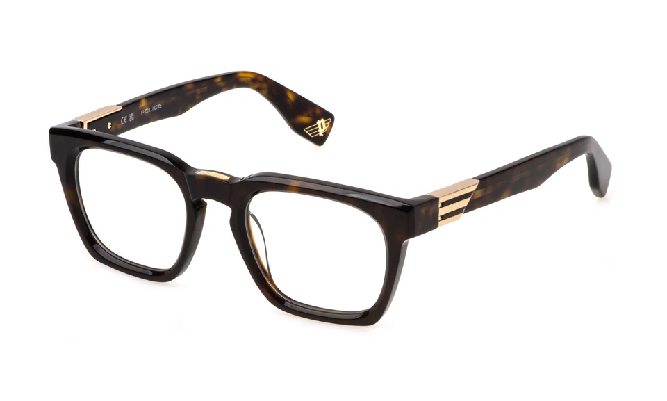 Police VPLN64-0706 Eyeglasses 51mm 100 Authentic