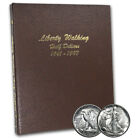 1941-47 Walking Liberty Half Dollar Set (Bu)