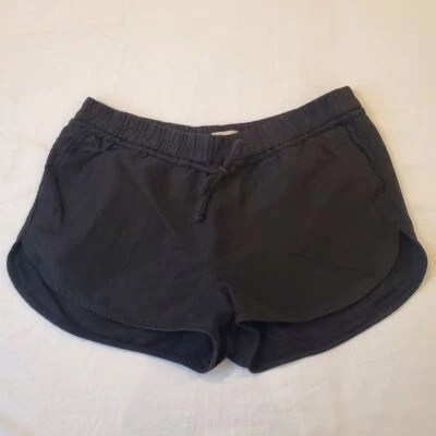 Pantalones cortos para mujer Aritzia Wilfred Free Habitus mezcla de lino talla grande negros Foto 1 de 4