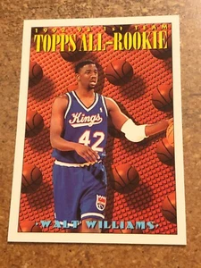 1993-94 Topps Basketball # 154 Walt Williams All Rookie 1st Team - Picture 1 of 6