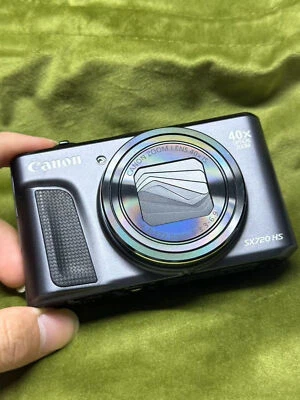 Canon PowerShot SX720 HS 20.3MP 40x zoom Wi-Fi Compact Digital Camera - Black - Image 1 of 4