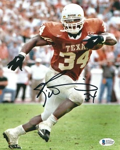 Ricky Williams Signed 8x10 Photo *Heisman BAS Beckett - Picture 1 of 1