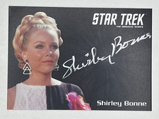2018 Star Trek: The Original Series Captain's Collection Shirley Bonne Auto