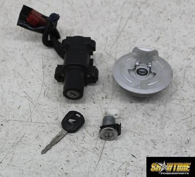 13-15 HONDA CBR500R CBR500 IGNITION LOCK KEY SET W/ GAS CAP AND SEAT LOCK - Image 1 of 4