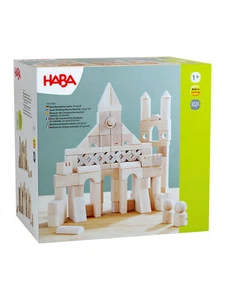 HABA Spielbausteine Basisbausteine Natur, Set groß Bauklötze Holz-Spielzeug - Bild 1 von 5
