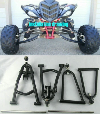 Prolongé A-Bras&2'' Wide Height AdjustAble Pour YAMAHA RAPTOR 700 YFM700R - Image 1 of 4