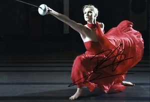 Britta Heidemann Original Signed Photo 20x30cm HAMMER MOTIF - Picture 1 of 1