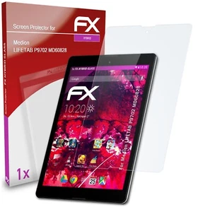 atFoliX Glass Protector for Medion LIFETAB P9702 MD60828 9H Hybrid-Glass - Bild 1 von 8
