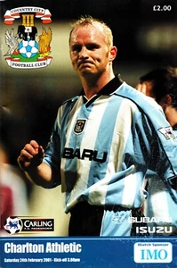 Coventry City v Charlton Athletic 2000-2001 Premier League 24/02/2001 - Picture 1 of 2