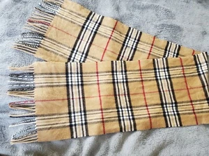 52" x 11" Nova Check Plaid Print Scarf Unisex - Picture 1 of 3