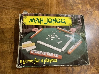 Vintage Mahjong Set Gibsons Games 100% Complete VGC - Image 1 of 4
