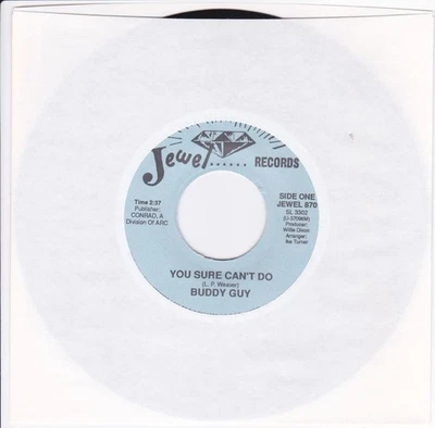 ■New ■Buddy Guy Buddy Guy/you sure can't do + sit and cry(7 INCH SINGLE) - Image 1 of 2