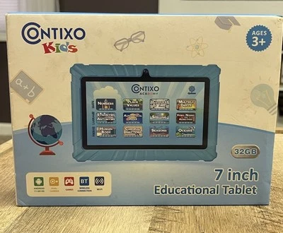 Contixo Kids V8-2 Blue 7” Educational Tablet 32GB NIB - Image 1 of 4