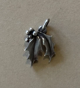 JAMES AVERY ACEBO BAYAS NAVIDAD ENCANTO PLATA ESTERLINA RETIRADO - Imagen 1 de 4