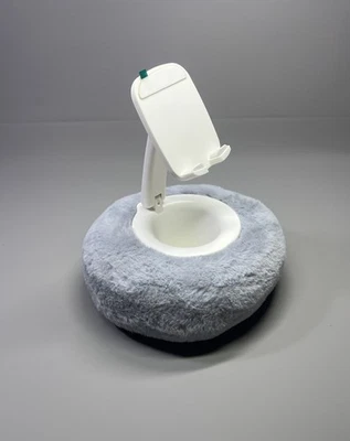 Fluffy Soft Pillow Phone Holder Stand for Bed Reading Video Watching For 3.5"-7" - Image 1 of 4