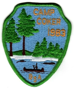 1983 Camp Coker Scoutmaster Green Border Pee Dee Area - Picture 1 of 1