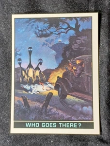 Saucer People Kitchen Sink 1992 Trading Card #36 Who Goes There? - Picture 1 of 2