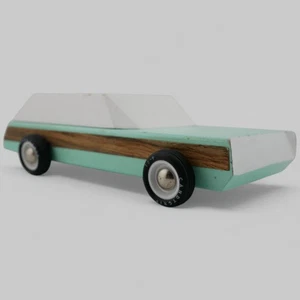 Candylab Toy Car Redux Collection Wooden Toy Model with Magnetic Top and Hitch - Picture 1 of 13