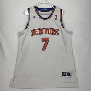Camiseta sin mangas Adidas New York Knicks Carmelo Anthony #7 extra grande blanca NBA - Imagen 1 de 15