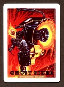 2024 UD Skybox Marvel Masterpieces '92 Platinum Ghost Rider Metalurgia #37 - Imagen 1 de 2