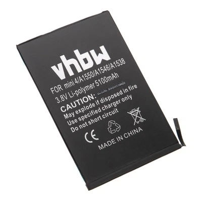 Batteria per Apple iPad 5,2 A1546 A1550 A1538 Mini 4 5100mAh 3,8V - Immagine 1 di 2