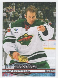 2025-26 Upper Deck UD Canvas Filip Gustavsson Minnesota Wild #C-59 - Foto 1 di 2
