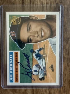 2002 Topps Archives - Autographs Jim Piersall #TAA-JPI (AU) - Picture 1 of 2