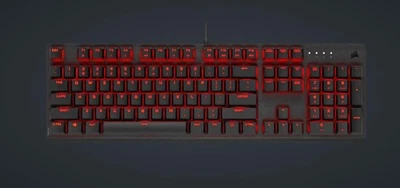 CORSAIR K60 PRO Mechanical Gaming Keyboard CHERRY MV Mechanical - Red LED - Image 1 of 4