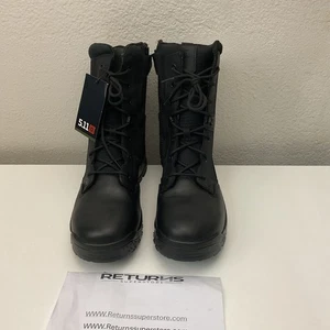 12391 5.11 Tactical ATAC 2.0 8” Mens US 12 R Black - Picture 1 of 6