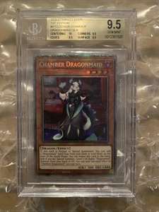 Chamber Dragonmaid ETCO-EN026 Starlight Rare 1st Edition BGS 9.5 First Print - Picture 1 of 6