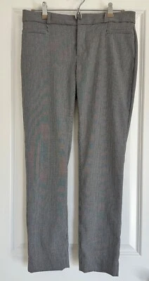 Banana Republic Sloan Pants Houndstooth Puppytooth Size 4 - Image 1 of 4