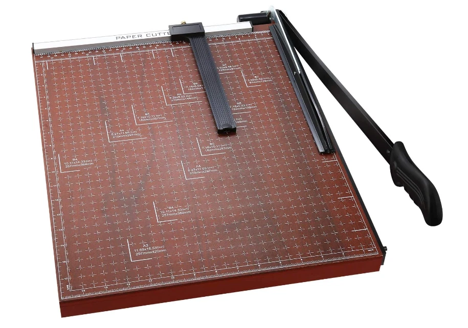 Paper Cutter Heavy Duty 18" Cut Length Professional Large Paper Cutter 12-Sheet - Image 1 of 4