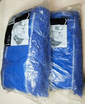 2 X Rubbermaid Twisted Loop 合成防尘拖把头 60" X 5" J35800bl00 粉尘拖把 — 第 1/3 张图片