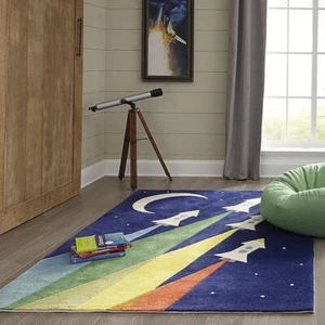 Luxury 8x10 Handwoven Modern Rug - Soft Earth Tones - Minimal Aesthetic Carpet - Picture 1 of 3