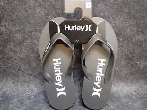 Hurley One & Only Flip Flop Sandal Black 7 NEW (HU1) - Picture 1 of 3