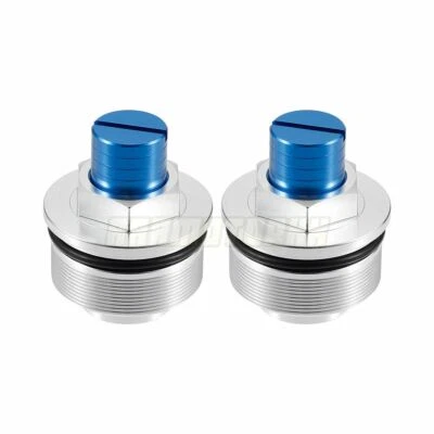 Tapa horquilla tapón horquilla Fork Caps para Honda VFR750F Interceptor RC36 1992-1997 Foto 1 de 4