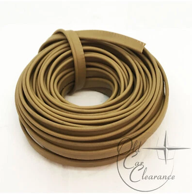 Vinyl Welt Cord Piping for Auto, Marine, Tan Embossed 1/8" Bead, 15 Yards - Image 1 of 3