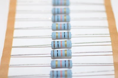 50x MOX-Widerstand v. KOA Typ RSF2B, 10 kOhm, 2 W, Metal Oxid Film Resistor, NOS - Bild 1 von 3