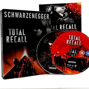 Total Recall (1990) | Steelbook | Blu-ray & DVD, Reg B | Studio Canal, 2012 - Picture 1 of 6