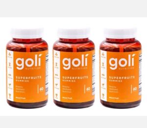 Goli Nutrition SUPERFRUITS Vitamin Gummy 180 ct. Exp. 04/2023