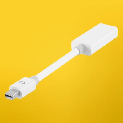 Belkin 4K Mini-Display Port auf HDMI weiß Kabel Adapter - Bild 1 von 4