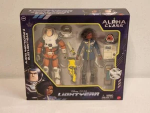 Disney Pixar Lightyear 2022 Alpha Class Buzz & Alisha Hawthorne New Sealed! - Picture 1 of 6