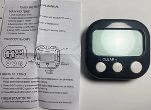 Timer digitale 100 minuti magnetico con supporto - Foto 1 di 4
