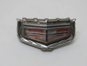Vintage 1974-1976 Lincoln mercury MX grille hood badge emblem p/n D4GB-8B343-AA - Picture 1 of 2