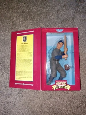 Starting Lineup 1996 Lou Gehrig  Cooperstown Collection 12" Fully Posable Figure - Image 1 of 4
