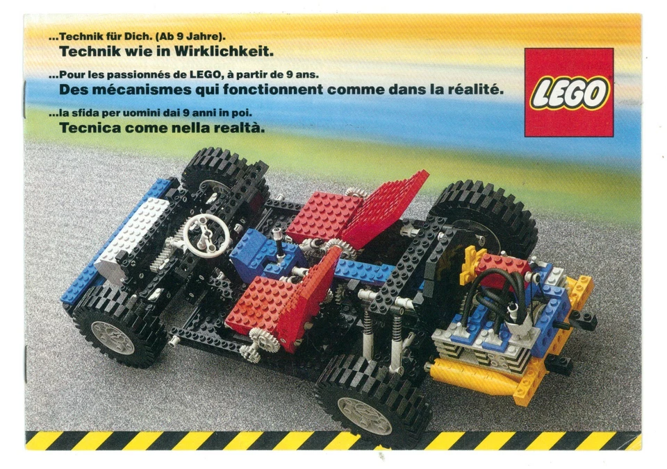 LEGO TECHNIC CATALOGO 1981 GIOCATTOLI COSTRUZIONI - Immagine 1 di 1