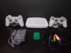 Sony PlayStation 1 PS1 Slim Bundle With 2 Controllers & Memory Card *MINT* - Picture 1 of 12